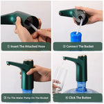 HASTHIP Automatic Water Dispenser Pump for 20 Litre Bottle with USB Charging and 1200mAh Battery
