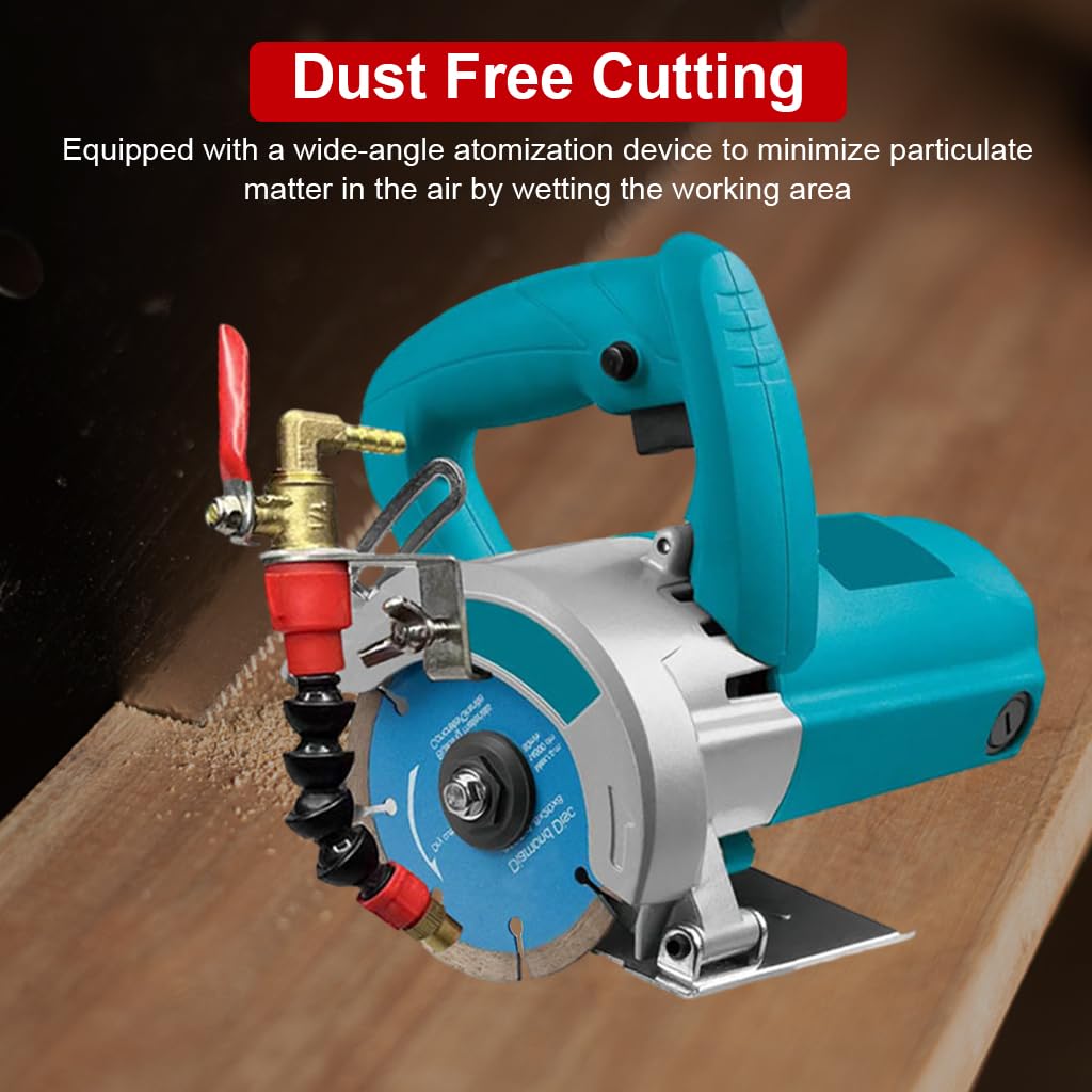 HASTHIP® Water Mist Spray Nozzle for Angle Grinder, Dust Suppression Cooling System, Flexible Tube Sprayer Attachment for Cutting Machine, Blade Life Extension & Clean Work Area