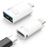 HASTHIP® USB C Female to Male Adapter, Male to USB-A Female OTG Adapter