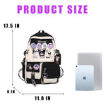 HASTHIP Kuromi School Supplies Set with 23 Pcs Notebook and Pouch for Girls | DIY Gift Combo