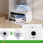 HASTHIP Replacement Accessories for Ecovacs Deebot T20 Omni and Pro | 10Pcs Kit with Side Brushes, Mop Pads, Filters and Dust Bags