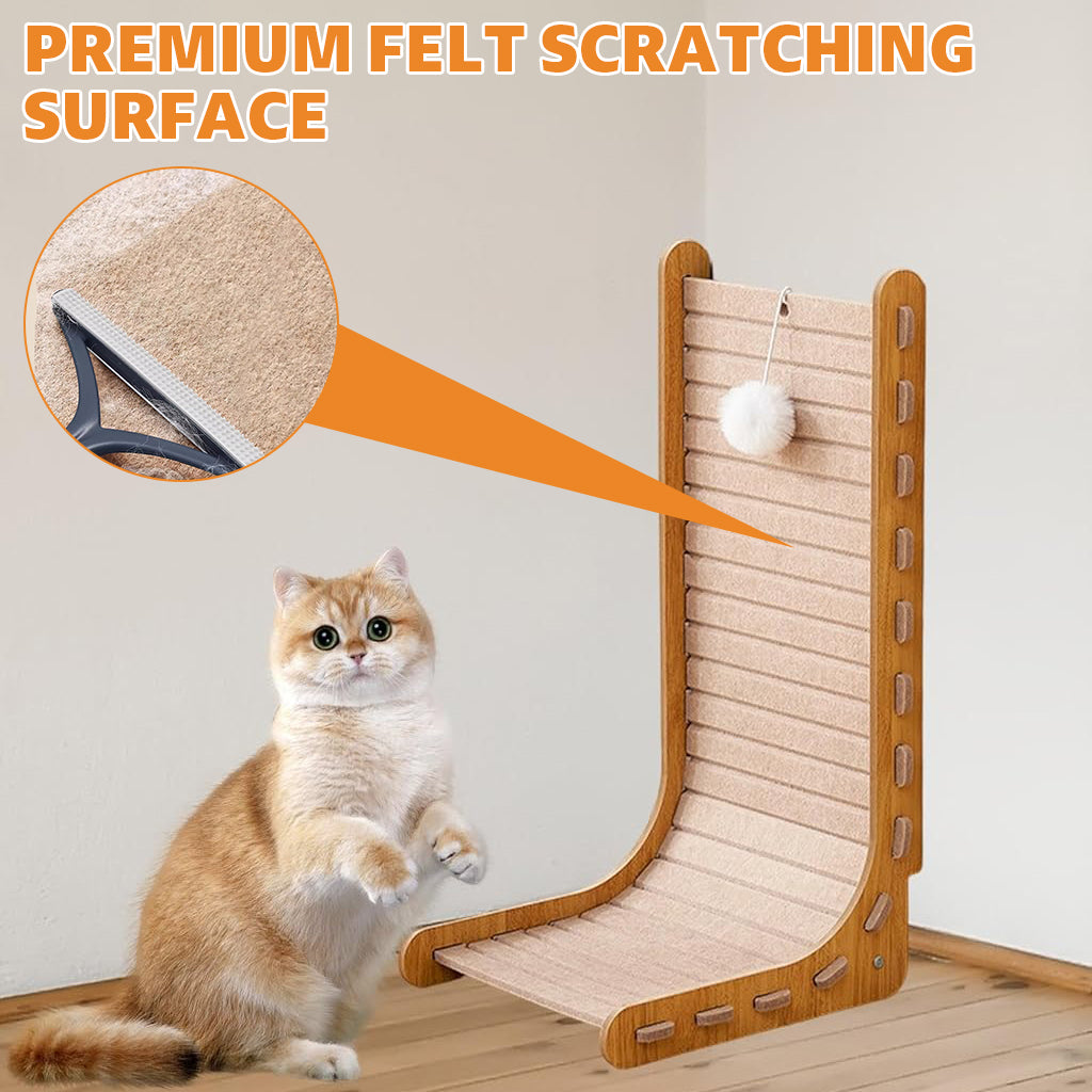 HASTHIP® Cat Scratch Post Scratching Mat Interactive Felt