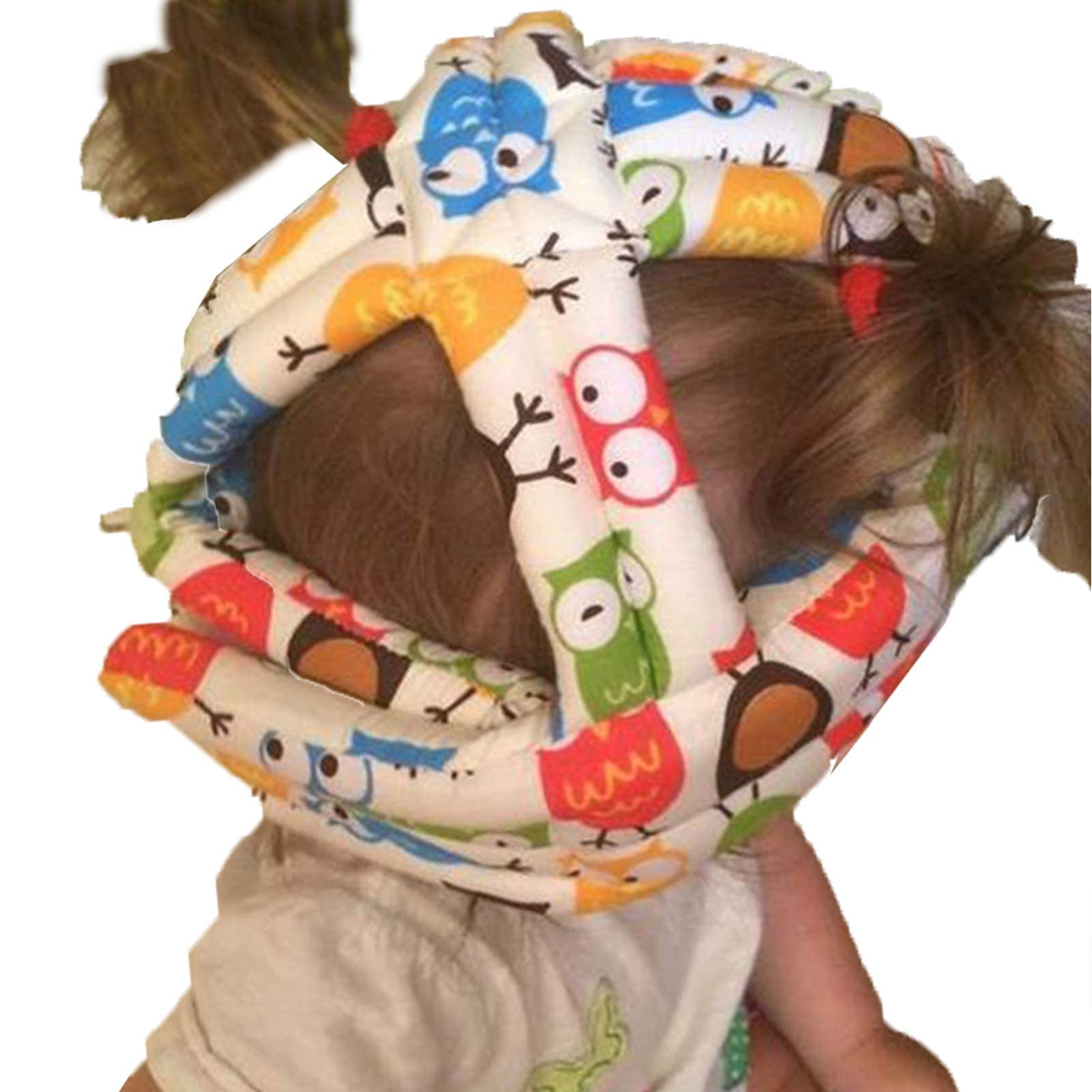 HASTHIP® Beige Adjustable Size Head Protector Soft Safety Baby Helmet,Infant Anti-Fall Anti-Collision,for Months~5 Years Old Baby Learn to Walk Or Run