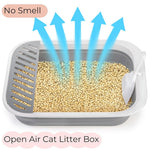 HASTHIP® Collapsible Small Cat Litter Box