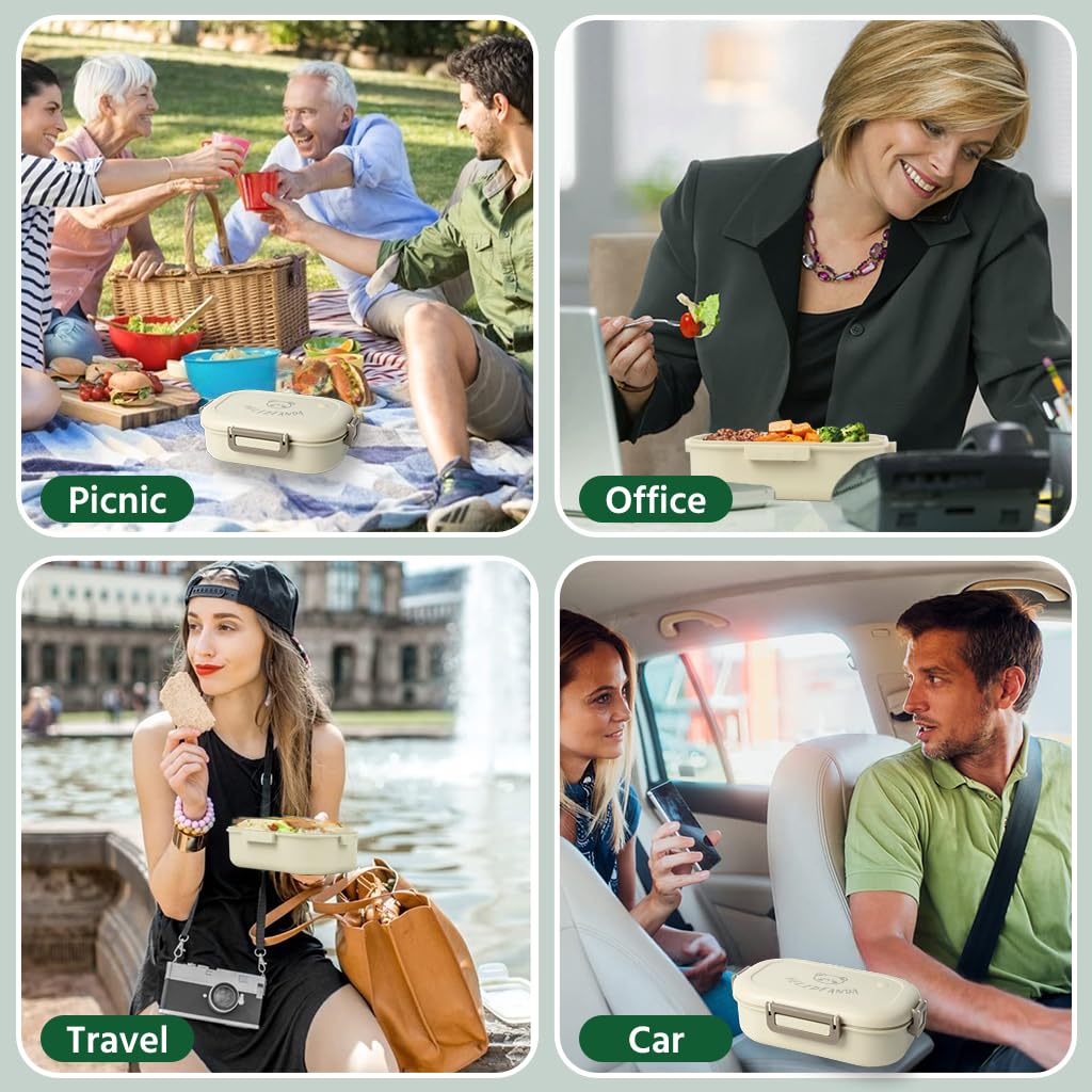 HASTHIP 3-Compartment Lunch Box