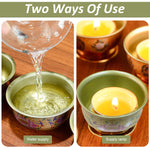 HASTHIP Diwali Decorative Bowls Set for Festive Decor with Lotus Holders & Golden Alloy Finish