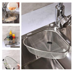 HASTHIP® Kitchen Triangle Corner Sink Strainer for Kitchen Sink