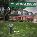 HASTHIP Ultrasonic Pest Repeller for Outdoor Lawn and Patio featuring Solar Power 4 Pcs | 3000 sq ft Coverage