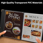 HASTHIP® Leather Hard Cover Menu Cover