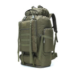 HASTHIP® Mochila de senderismo para hombre, mochila camping 100L