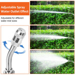 HASTHIP Universal Metal Sprayer Wand 70 cm for Garden Use with Lockable Handle & Brass Barbs