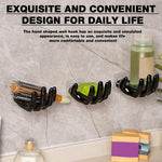 HASTHIP Key Holder for Entryway with Self Adhesive Mounting and Resin Hand Shape Design