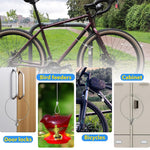 HASTHIP Hanging Pots Wire Ropes for Plants featuring Loop-Ended Design and 3.3ft Steel Cables