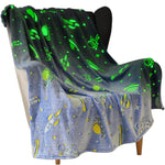 HASTHIP® Suitable birthday gift for boys, glowing soft blanket