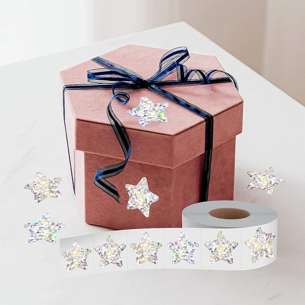 1 Pack = 10 Sheets ) Classic Stationery Stickers Self-Adhesive Stars Stickers Label For Rewarding Students Scrapbooking - 21 - View #10