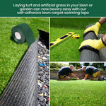 HASTHIP Grass Patch Sticker for Lawn Repair with Double Sided Adhesive | 50mm x 5m Roll