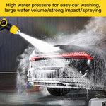 HASTHIP Garden Hose Spray Gun for Car Wash and Lawn Watering with One Button Stop | Adjustable Nozzle Featuring Spray Stream and Shower Modes