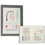 HASTHIP Embroidery Stitch Fabric Book for Learning with Visual Samples | DIY Guide for All Skill Levels