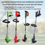 HASTHIP Grass Trimmer Blade 15cm Alloy Round Cutting Head Set with Saw & Plastic Blades | Fits Most Weed Cutter Machines