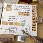 HASTHIP Washi Tape Set for Journals and Scrapbooks with 4 Rolls 78.74 in Each | Vintage Theme