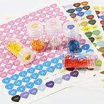 HASTHIP Diamond Painting Kit for DIY Art with 572 pcs Heart Stickers 30x40 cm | Wall Decor