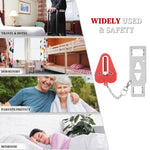 HASTHIP Portable Door Lock for Travel and Home with Heavy Duty Stainless Steel | 4PCS Set