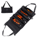 HASTHIP® Bolsa de Herramientas Enrollable Impermeable 900D Oxford con 6 Bolsillos,Organizador Portátil de Gran Capacidad para Mecánicos Electricistas,Bolsa Multiusos Viaje y Coche -