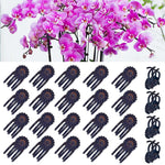 HASTHIP Plant Clips for Climbers featuring Mini Claw Grip Plastic Design 100pcs Set | Support for Orchids and Vines