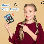 HASTHIP Pocket Photo Album for Kpop Cards with 20 Double Sided Pockets and Patchwork Cover | DIY Gift