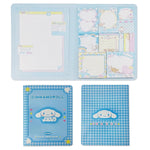 330 Sheets Kawaii Sticky Notes Set - Cute Cinnamoroll Themed, Cartoon Sticky Notes with Lined Letter Papers, 8 Packs Sticky Notes & 3 Sticky Tabs for Scrapbooking, School, Office Supplies