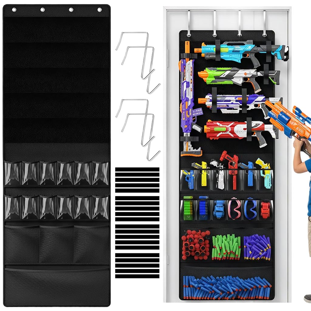 HASTHIP Over the Door Storage Organizer, 60 × 170 cm, 20 Pockets