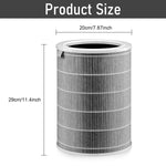 HASTHIP HEPA Filter for Mi Air Purifier featuring 360° Activated Carbon | 6–8 Month Use