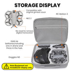 HASTHIP Waterproof Travel Carrying Case Compatible with DJI Neo 2 Drone Accessories (Case Only)