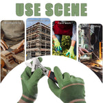 HASTHIP Gardening Gloves for Men and Women with Anti Slip Rubber Coating | 3 Pairs Waterproof and Safe Hand Protection