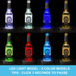HASTHIP Rotating Display Stand for Crystal Crafts with 8 Light Modes and USB or Battery Power | 360° LED Turntable Base