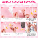 HASTHIP DIY Nano Tape Bubble Clay Craft Kit for Kids with Air Pump | Includes Stickers and Confetti