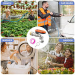 HASTHIP Garden Faucet for Outdoor Use with 4 Digit Lock and Full Copper Construction | 3/4 in NPT Thread