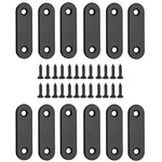 HASTHIP® 12Pcs Straight Brace, Flat Brace 2" x 0.6"