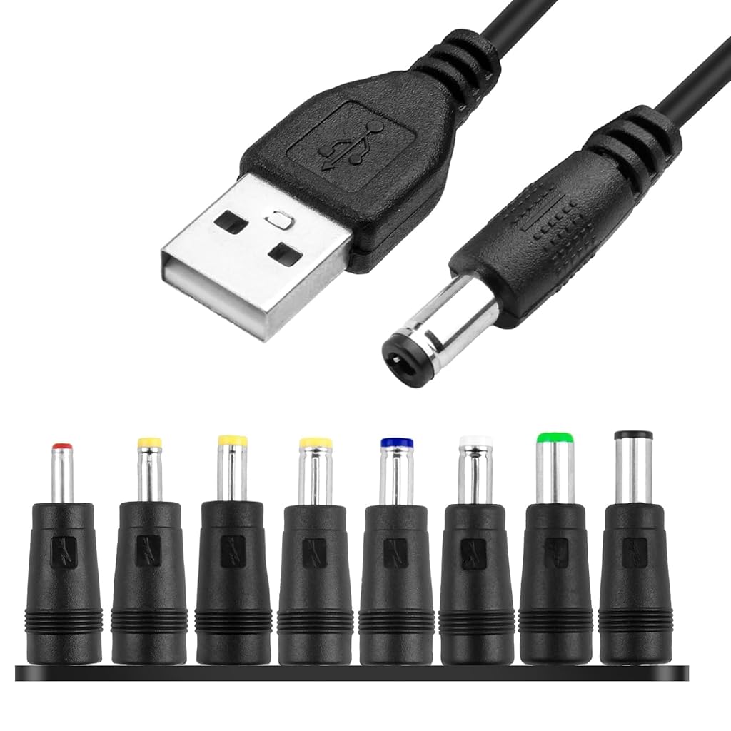 HASTHIP® Cable USB a CC de 5 V, 1 m, cargador universal de corriente USB a CC