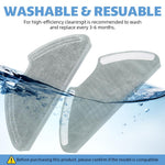 HASTHIP Mi Robot Vacuum Mop Cloth for 2i and 2 Pro with Microfiber Material | Pack of 4