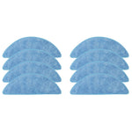 HASTHIP Mop Cloth Replacement for Ecovacs Deebot U2 Pro featuring 8PCS Washable Microfiber Pads