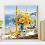 HASTHIP Paint by Numbers Kit for Adults with Acrylic Pigments | 16x20 in 2PCS DIY Canvas Art