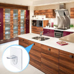 HASTHIP® 20 piezas de perforadoras clavijas adhesivas transparentes