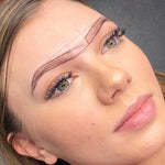 HASTHIP Mapping String for Microblading with Pre Coated Ink 2PCS | Eyebrow Symmetry Tool