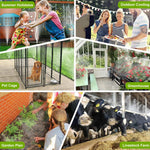 HASTHIP Cool Mist Spray System for Patio and Garden with 26ft PE Tubing and 8 Nozzles