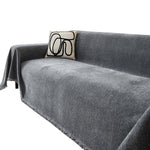 HASTHIP Sofa Covers for Living Room with Anti Slip Texture and Tassel Detailing 70x70 in