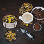 HASTHIP Diamond Painting Coasters Kit for Beginners with Holder and Anti Slip Design | 10Pcs DIY Art Set