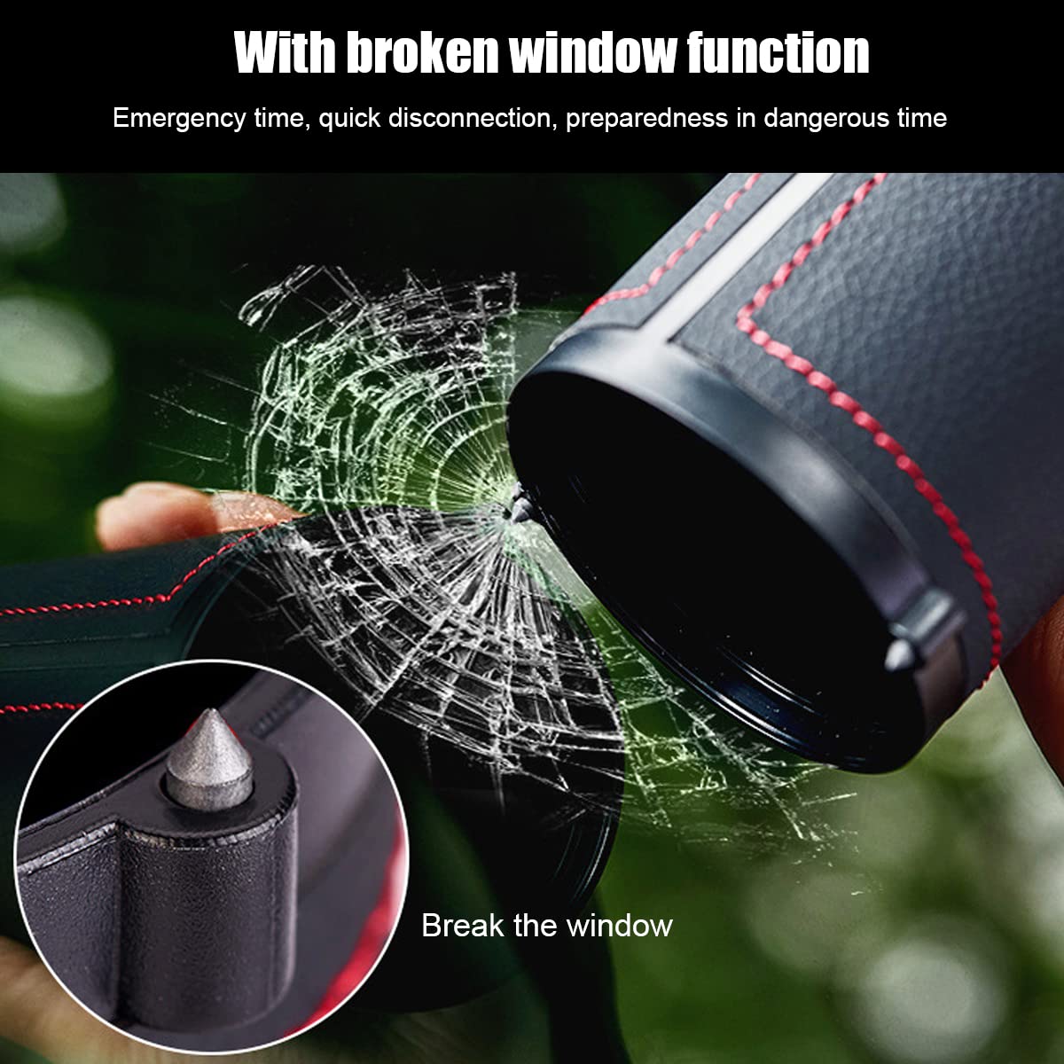 HASTHIP Car Tissue Paper Holder for Cup Holder Use with 2.75 in Cylinder PU Leather Box 3PCS