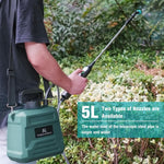 HASTHIP Electric Sprayer for Gardening with 5L Tank and 92cm Telescopic Rod | USB Rechargeable