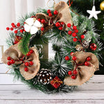 HASTHIP Christmas Red Berries Branches for Tree and Wreath | 5Pcs 7.87 in PVC Decor